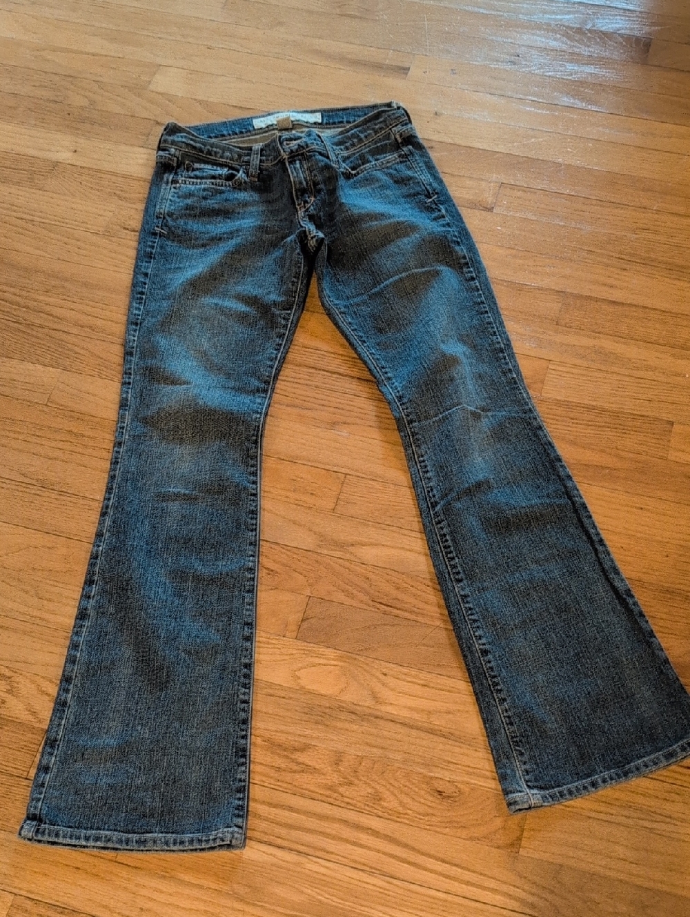 Abercrombie & Fitch Dark Blue Flare Jeans